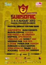 FESTIVALUL SUBSONIC - KEY INFO