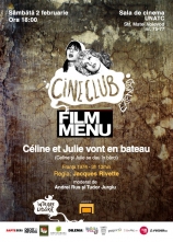 Cineclub Film Menu de sâmbătă - „Céline et Julie vont en bateau” 
