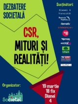Dezbatere Societal: CSR, mituri şi realităţi