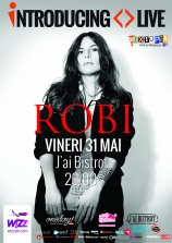 Concert - Electro-pop en français cu Robi