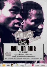 Cineclub documentar FILM MENU: Moi, un noir (Jean Rouch, 1958)