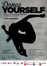 Au început înscrierile pentru Dance Yourself - atelier de dans contemporan pentru adolescenţi