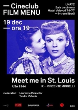 Cineclub FILM MENU se întoarce: Meet Me in St. Louis (Vincente Minnelli, 1944)