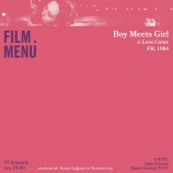 Cineclub FILM MENU: Boy Meets Girl (r. Leos Carax, 1984)