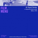 Cineclub FILM MENU: El Topo (r. Alejandro Jodorowsky, 1970)