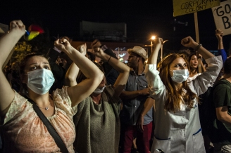 Feţe la protestele Salvaţi Roşia Montană